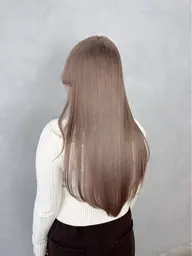 🎀✨リタッチ(ケアブリーチ)+カラー+ケアトリートメント✨🎀