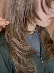 【 理想のツヤ色へ🌈 】カット+カラー+トリートメント