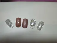 シンプルアートネイル