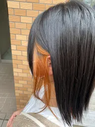 色を入れるだけ+トリートメント+炭酸泉