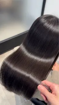 【セミロング/ロング】美髪矯正＋カット＋髪質改善ULTOWAトリートメント💎