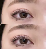 《 🌸ミニモ学割🌸 》˚✧₊🦋小顔 面長解消🦋 上下まつげパーマ(design選べます)Trコーティング付🫧