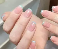 チークネイル＋フレンチ，(オフ+500)