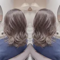 コテ巻き風デジタルパーマ+カット+ケアトリートメント