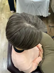 【動画撮影にご協力頂ける方限定】レディースカット+脱白髪染めハイライト