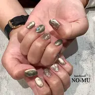 ワンカラー2色+ストーン/スタッズ10個まで込み☆初回付け替えジェルオフサービス