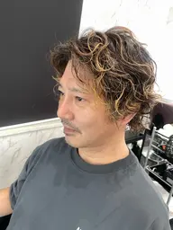 メンズカット➕パーマ（ツイスト＆スパイラル可）
