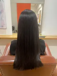 美髪縮毛矯正+トリートメント！