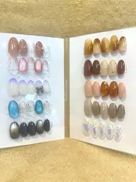 ハンド◆サンプルから選ぶ定額ネイル◆💅ソフトジェルオフ込み・べっ甲/マグネット/オーロラ/リボン/ニュアンス