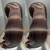 3.4月限定🉐新規限定💕暖色・透明感カラー🌟カット+イルミナ・アディクシーカラー+縮毛矯正+コーティング