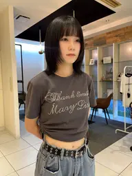 大人気！酸性ストレート＋キューティクルトリートメント♪ダメージレスに艶髪が手に入ります！