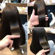 (新規割引)　(学割U24)髪質改善縮毛矯正+カット+トリートメント¥26000→¥15000