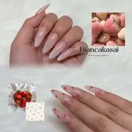オフ有🫐 ハンド 【チップ長さだし10本+持ち込みdesign】 ♥ 葛西/西葛西