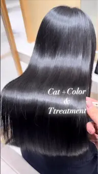 【✨🫧ご新規様人気No.1🫧✨】《🫧髪質改善inケアカラー+メンテナンスカット+超音波クイックトリートメント🫧》