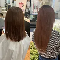 シールエクステで速攻イメチェン❣️60本​〜​ 地毛の調整カット.エクステカット込み✨