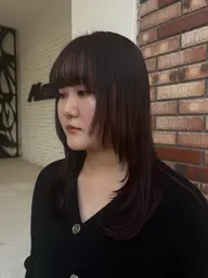 【超オススメ‼️】ダメージレス暖色カラー🧡❤️+ケアプロ付きトリートメント✨✨