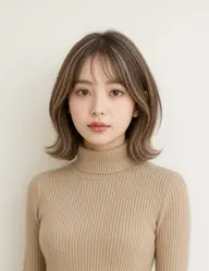 【ハイライト、白髪ぼかし】ハイライト＋カット＋最高級内部補修トリートメント