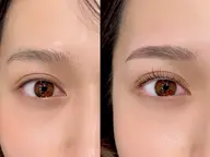 【美眉ワックススタイリング】(眉ワックス＋カット＋毛量調整+明日から描けるメイク仕上げ)