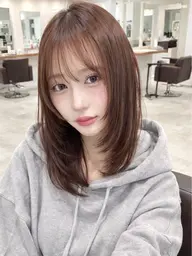 「ミニモ学割」カット➕カラー⭐️透明感抜群カラー🩵レイヤーカット◎