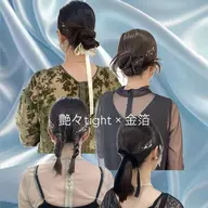 🌜ヘアセット【 金箔付き 】