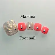 フットネイル👡定額デザイン(オフ・ケア込み)