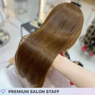 【ダメージ少なく明るい髪へ🫶🏻】✨🤍ブリーチ無しダブルカラー＋カット＋超音波トリートメント🤍✨