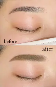 アイブロウWAX美眉スタイリング💚〈骨格診断付♪〉【※2週間以内の自己処理はお控え下さい。】