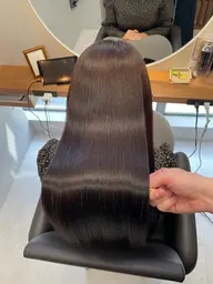 【縮毛矯正】縮毛矯正＋髪質改善トリートメント