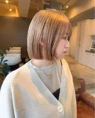 【ハイトーン✨】カット＋ブリーチダブルカラー＋クイックトリートメント