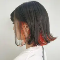 バレないインナーカラー🩷