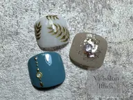 《オフ込み》フット定額親指アート  ¥6500