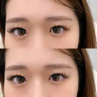 最新人気メニュー✨バラつかない取れにくいエクステ120束🍀プロ施術！デザインキープラッシュ👀LED装着