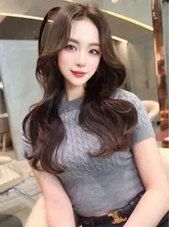 【4月限定🎁50%OFF🎁】カラー(ブリーチなし)＋1STEP髪質改善TR