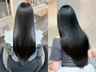 梅雨前のいまにおすすめ‼️縮毛矯正＋髪質改善トリートメント✨うねり解消＆ダメージ補修で艶サラ髪へ💇‍♀️