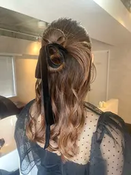 〖10時​〜​〗【飾り付き🎀】ハーフアップ🌻💫