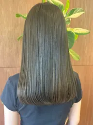 シングルカラー+内部補修トリートメント🫧