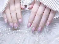 自爪🎀マグネットフレンチ🧲（ベース色付き）　オフ無し