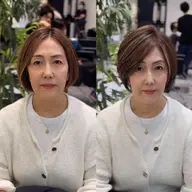 【無料】似合わせショートカット🌻（シャンプーブロー込み✨）→当日・直前予約大歓迎/くびれショート/丸みショート/銀座