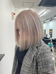 【女性人気No.1👑✨】ケアブリーチ使用ダブルカラー/プレトリートメント