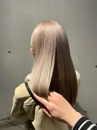 ✨🧡ご新規様限定憧れのハイトーンへ🧡✨トリプルカラー（ブリーチ２回込み）（黒染め、暗染め除去）