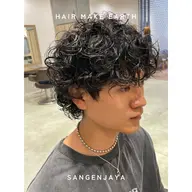 【 お洒落な雰囲気に 】メンズカット➕ツイストorスパイラルパーマ