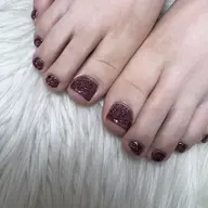 フットネイル👣💅 ワンカラー or ラメグラ