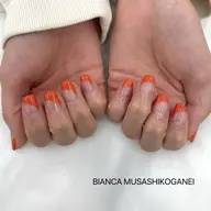 【4/30-5/1ご来店限定！】オフあり✨ハンド💅🏻斜めフレンチorストレートフレンチ💙初回オフ無料✨