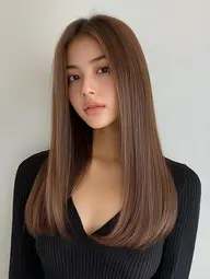 【トレンドメニュー】ブリーチ無し ダブルカラー+似合わせカット+処理トリートメント