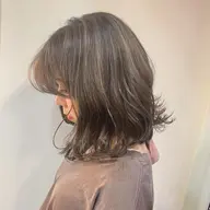 極細ハイライトカラーふんわりトーンアップ🌈