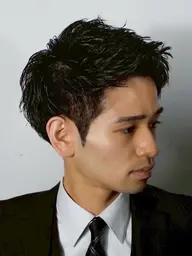 直毛、短髪救済✂️カット+形状記憶パーマ