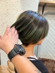 🐝デザインブリーチ🐝メンテナンスカット➕グラデーションorハイライト➕トリートメント