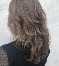 【外国人風🌿ナチュラル3Dハイライト】カット+カラー+全頭ハイライト(13枚〜全頭ハイライト)