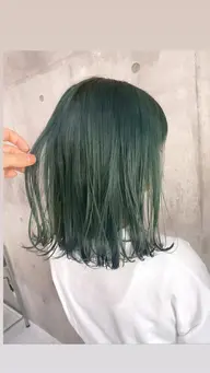 ☘黒髪卒業☘✔︎ブリーチ1回無料✔︎🧸ミルクティー🧸🦋ネイビー🦋🌲オリーブ🌲系にしたい人必見メニュー◎