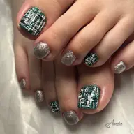 【パラジェル追加料金無し】🍀ダイヤモンドコース🍀（両足アート8本​〜​10本）